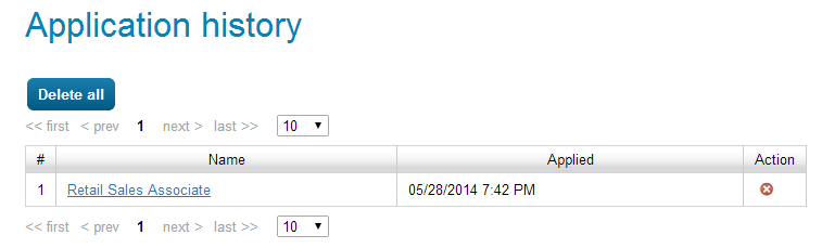 ApplicationHistory